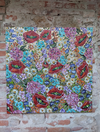 Vôňa božskej lásky 100x100cm