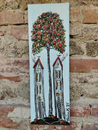 V spoločnom šťastí 20x60cm