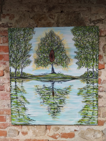 Pod ochranou žiarivej aury 90x100cm 